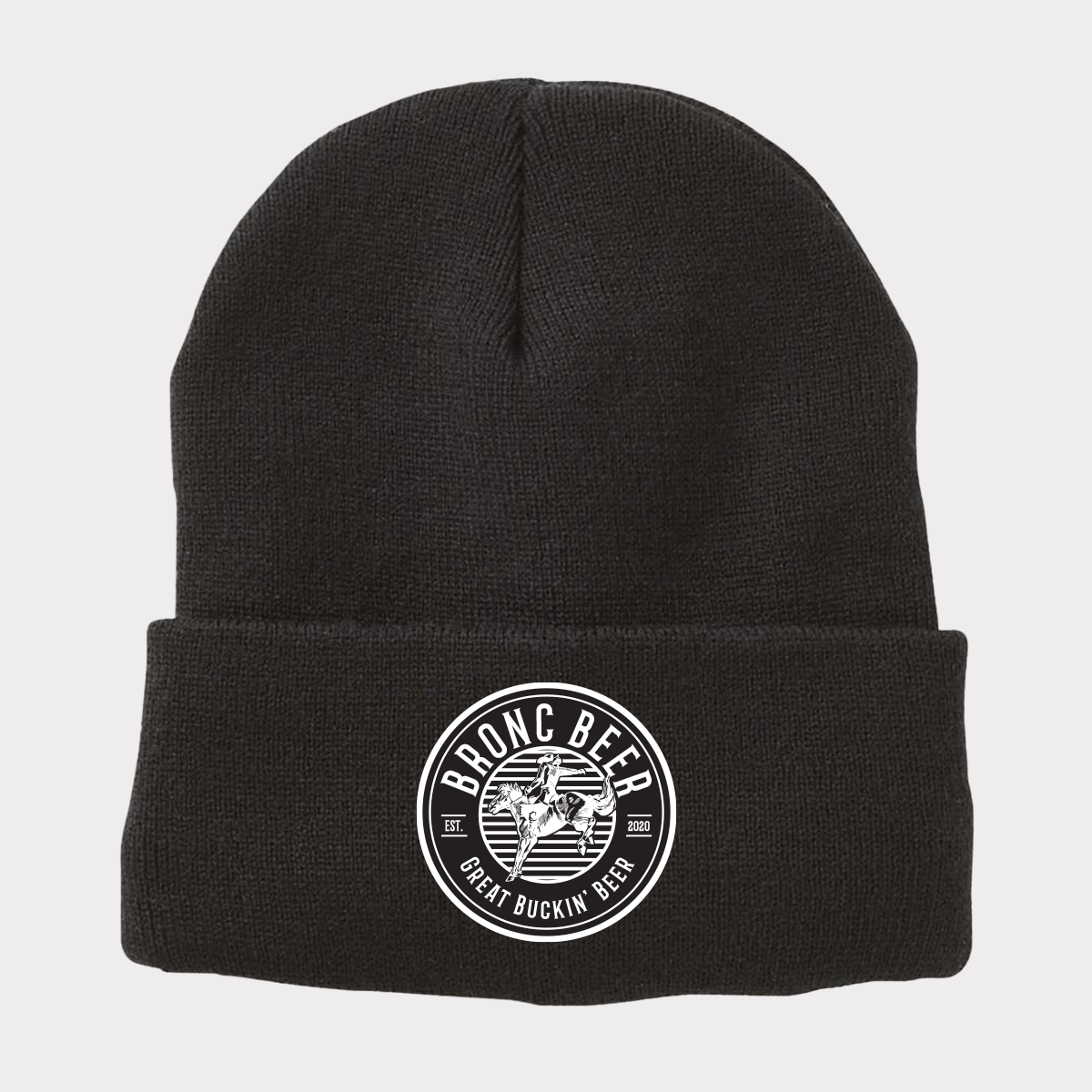 Bronc Patch Toque - Black