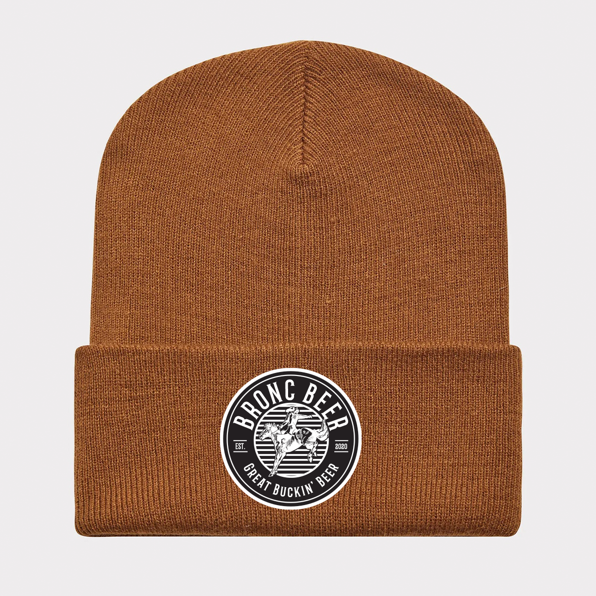 Bronc Patch Toque - Caramel