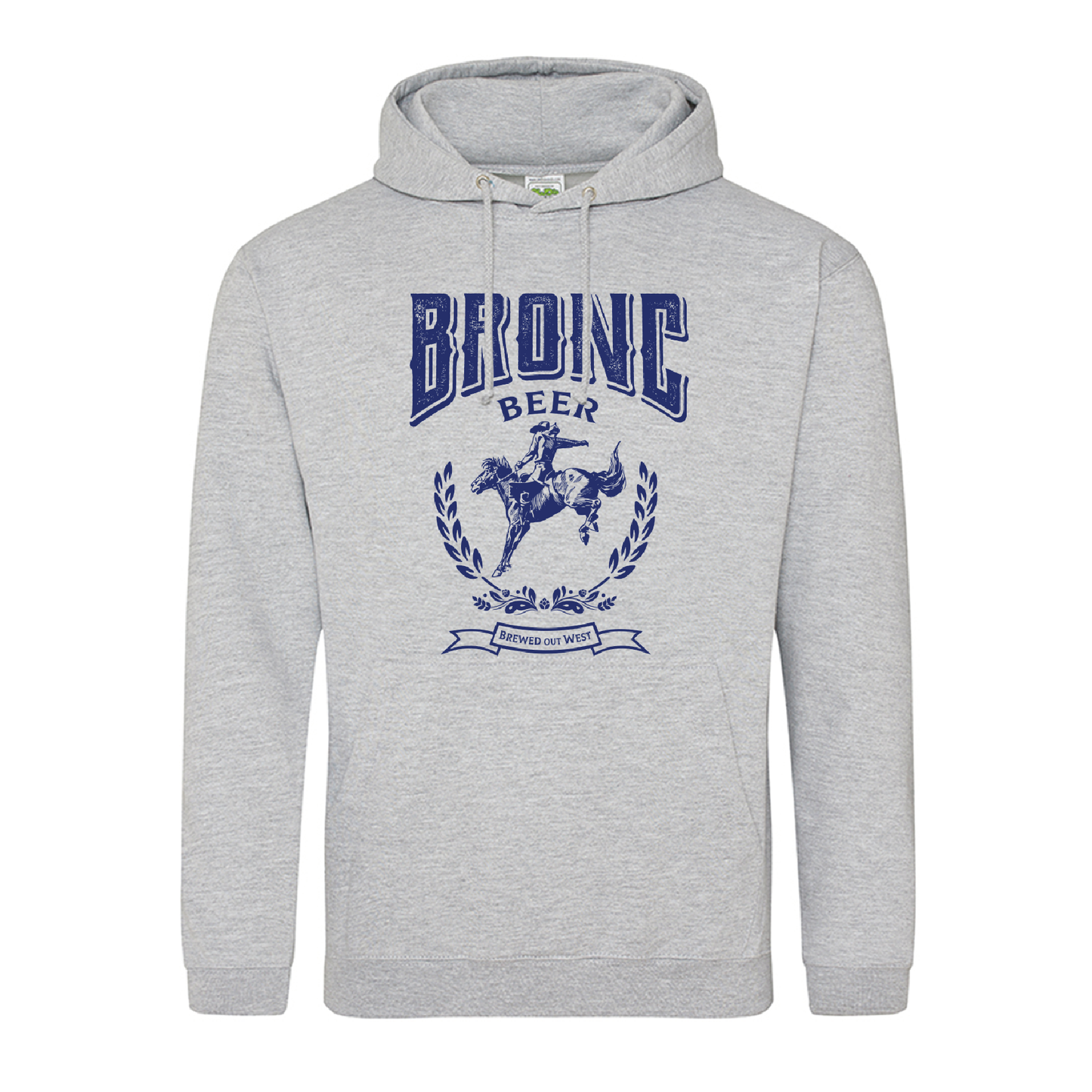 Bronc Classic Hoodie - Grey
